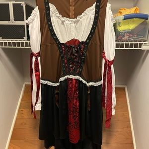 Pirate Babe Costume w/ Props